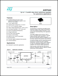 Click here to download A5970AD Datasheet