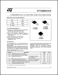 Click here to download STTA806G-TR Datasheet