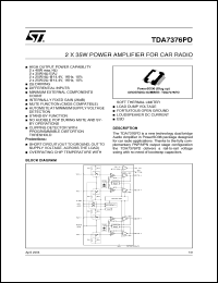Click here to download TDA7376PD Datasheet