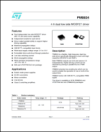 Click here to download PM8834 Datasheet