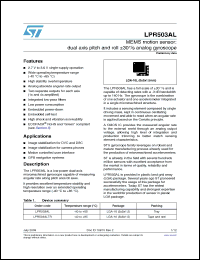 Click here to download LPR503ALTR Datasheet