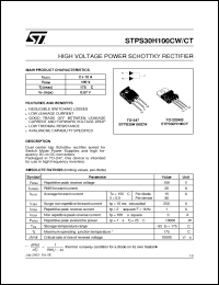 Click here to download STPS30H100CT Datasheet