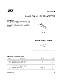 Click here to download 2N3019_02 Datasheet