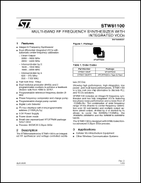 Click here to download STW81100ATR Datasheet