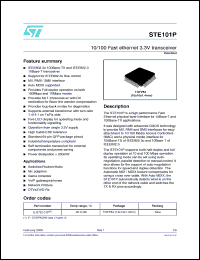 Click here to download STE101P Datasheet