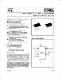Click here to download M29F200T-55M3TR Datasheet