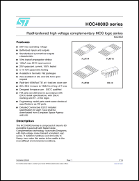 Click here to download HCC4508B Datasheet