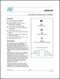 Click here to download LM2904WN Datasheet