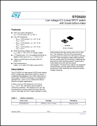 Click here to download STG5223 Datasheet