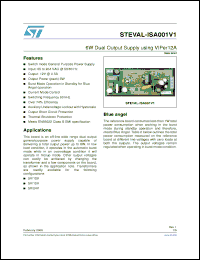 Click here to download STEVAL-ISA001V1 Datasheet