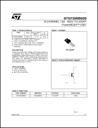 Click here to download STGF20NB60S_0508 Datasheet