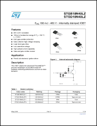 Click here to download STGB18N40LZ_0805 Datasheet