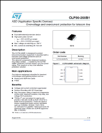 Click here to download CLP30-200B1_06 Datasheet