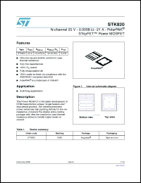 Click here to download STK820 Datasheet