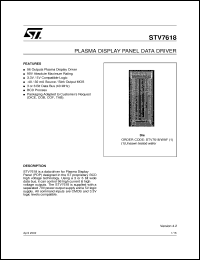 Click here to download STV7618WAF Datasheet