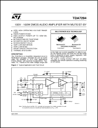Click here to download TDA7294_07 Datasheet