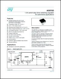 Click here to download A5970D13TR Datasheet