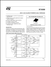 Click here to download STA500_06 Datasheet