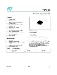 Click here to download TDA7402_07 Datasheet