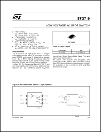 Click here to download STG719STR Datasheet