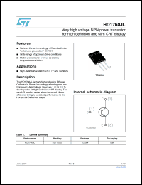 Click here to download HD1760JL_07 Datasheet