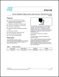 Click here to download STA210N Datasheet