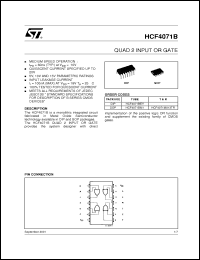 Click here to download HCF4071M013TR Datasheet
