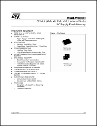 Click here to download M58LW032D_04 Datasheet