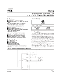 Click here to download L6997S Datasheet