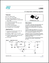 Click here to download L5985_08 Datasheet