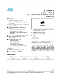 Click here to download STA543SA Datasheet