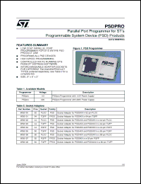 Click here to download PSDPRO110 Datasheet