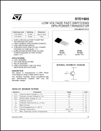 Click here to download STD1805-1 Datasheet