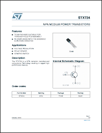 Click here to download STX724 Datasheet