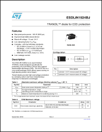Click here to download ESDLIN1524BJ Datasheet