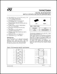 Click here to download 74VHCT240ATTR Datasheet