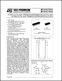 Click here to download M74HCT652M1R Datasheet