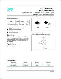 Click here to download STD100NH02L_06 Datasheet