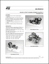Click here to download GS-R1.0012VIP Datasheet