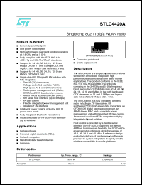 Click here to download STLC4420A Datasheet
