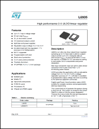 Click here to download L6935TR Datasheet