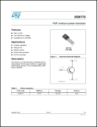 Click here to download 2SB772_07 Datasheet