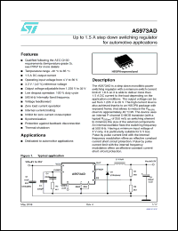 Click here to download A5973AD Datasheet