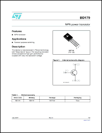 Click here to download BD179_07 Datasheet