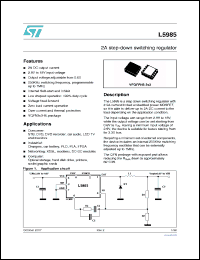 Click here to download L5985TR Datasheet