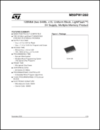 Click here to download M59PW1282100M1T Datasheet