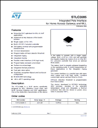 Click here to download STLC3085 Datasheet