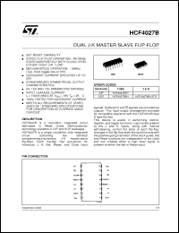 Click here to download HCF4027M013TR Datasheet