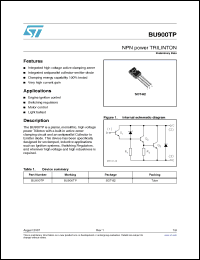 Click here to download BU900TP Datasheet