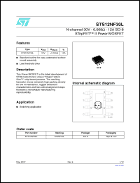 Click here to download STS12NF30L_0705 Datasheet